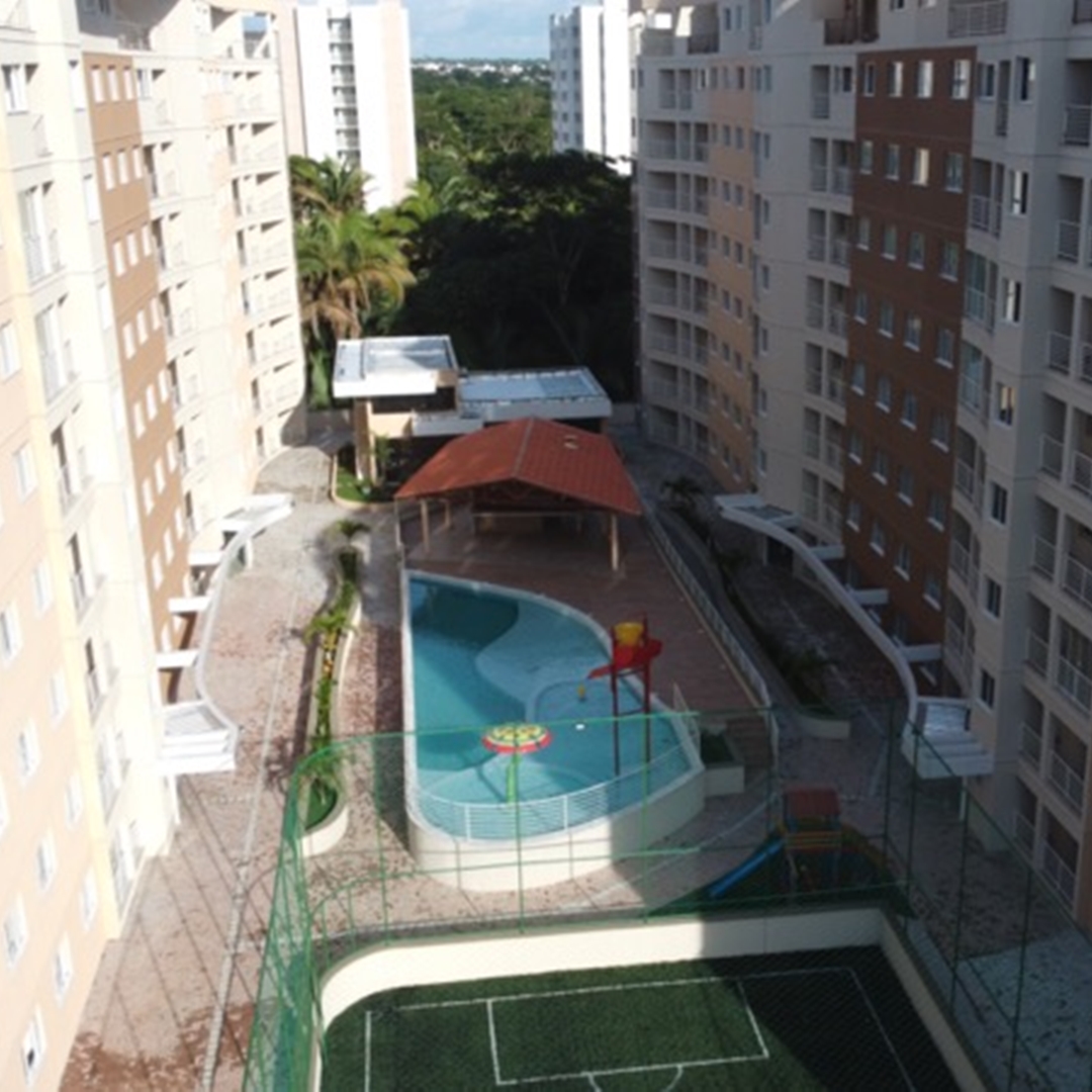 Área de lazer Acqua Blu Residence Club - Teresina-PI