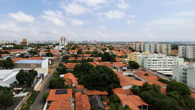 Vista do 10º andar no Condomínio Noblesse (Foto: Meu Imobiliário)