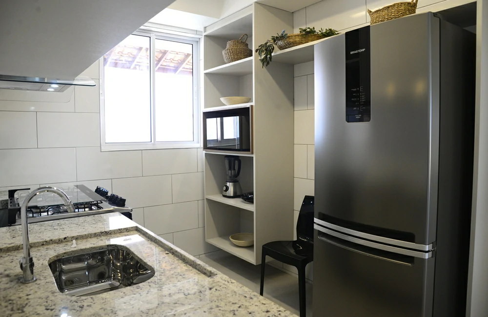 Casa Modelo Vale do Arvoredo: cozinha