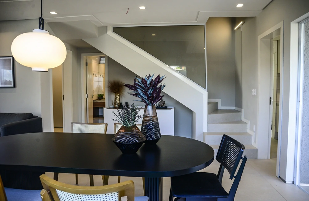 Casa Modelo Vale do Arvoredo: Sala de jantar