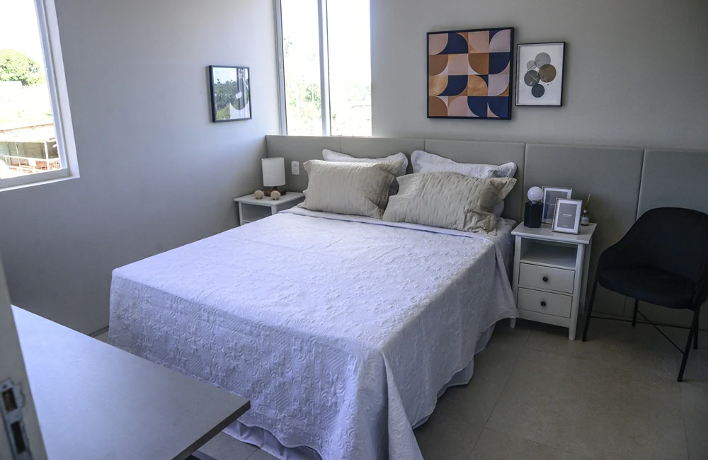 Casa Modelo Vale do Arvoredo: suíte master ou do casal