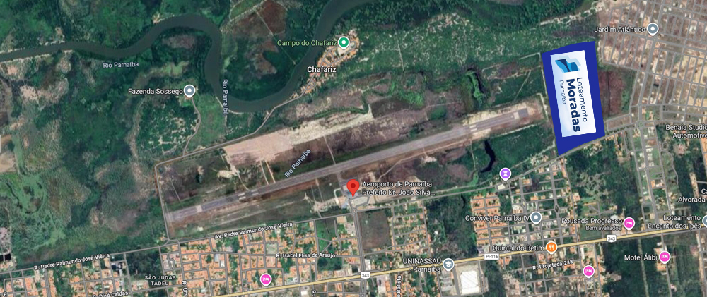 Localização Moradas Parnaíba (PI)