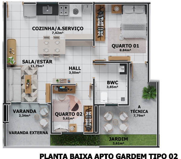 Plantas Vitória Club Teresina