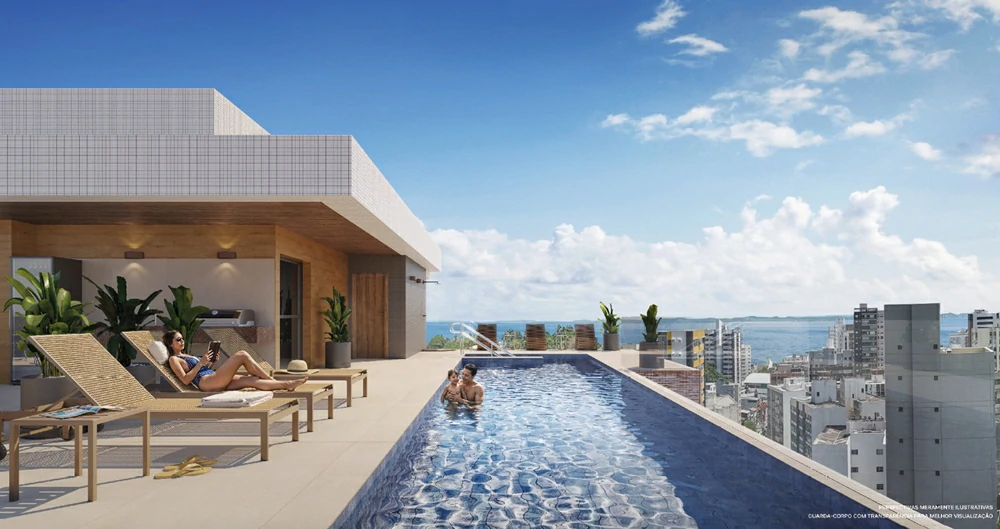 Piscina Ocean Jardim Brasil Barra Salvador BA