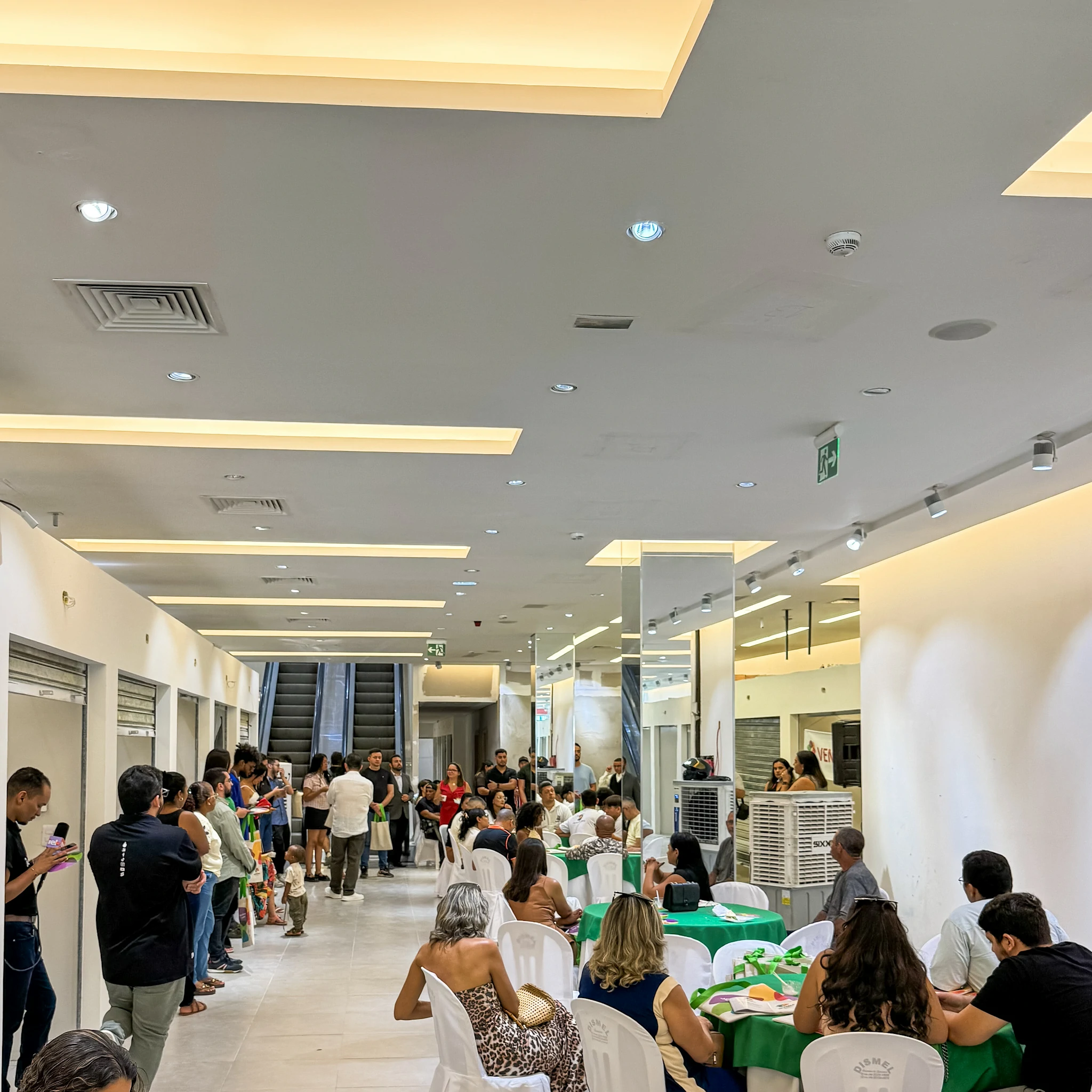 Shopping da Praça Pedro II Teresina PI evento