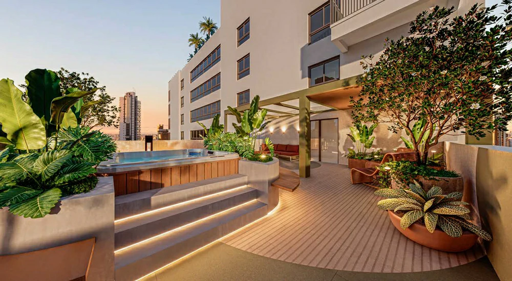 Praça com Ofurô - Verde Città São Paulo (SP)