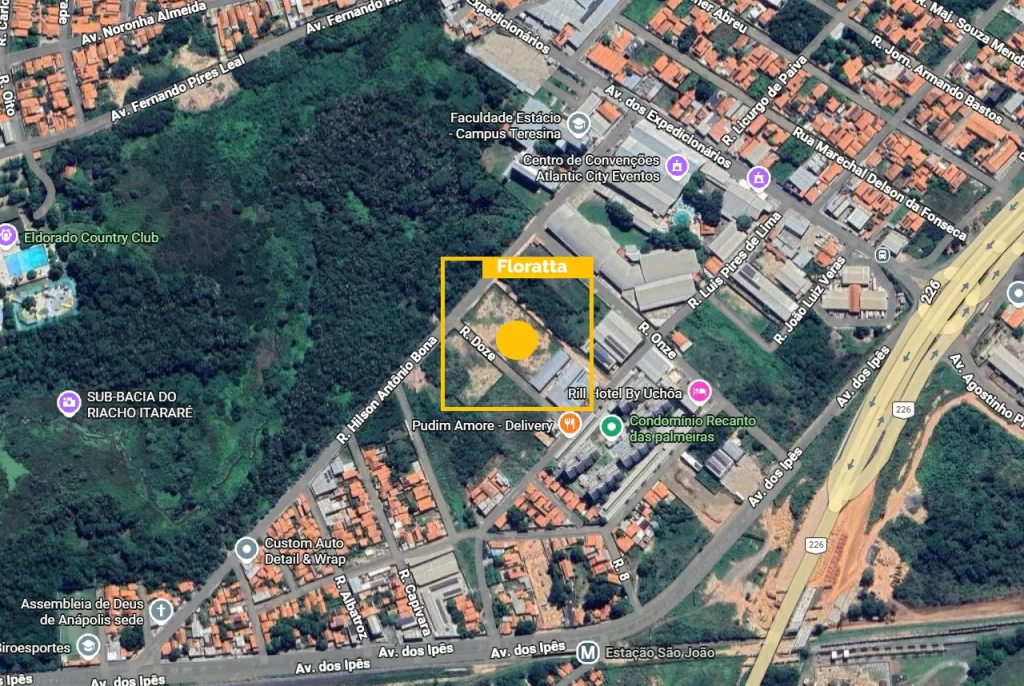 Localização Floratta