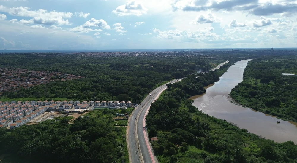 Localização Pinheiro Park Teresina (Foto: MI)