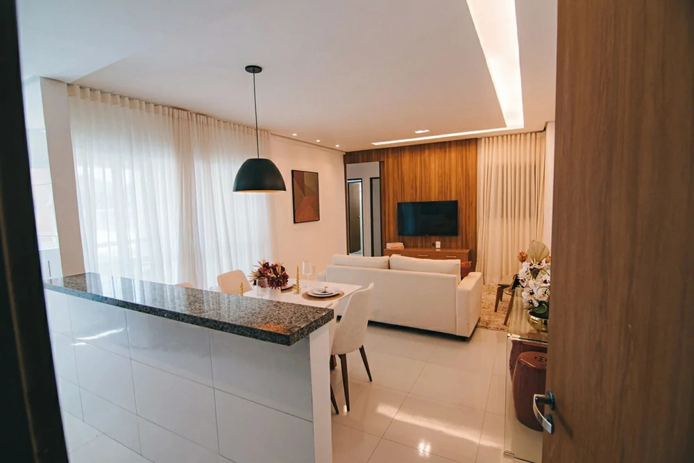 Apartamento decorado do Noblesse