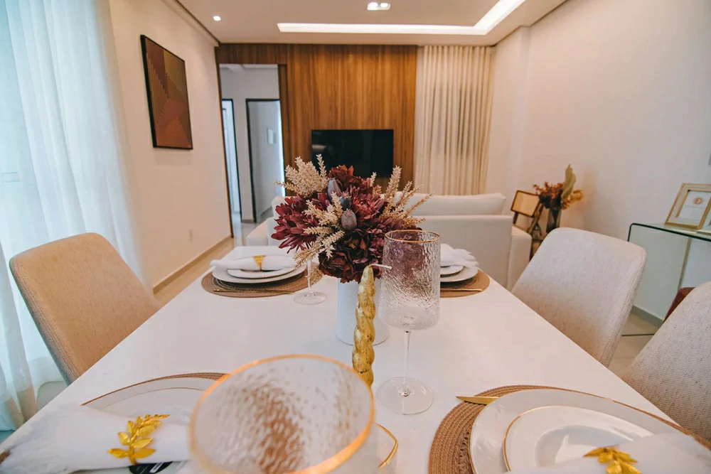 Apartamento decorado do Noblesse