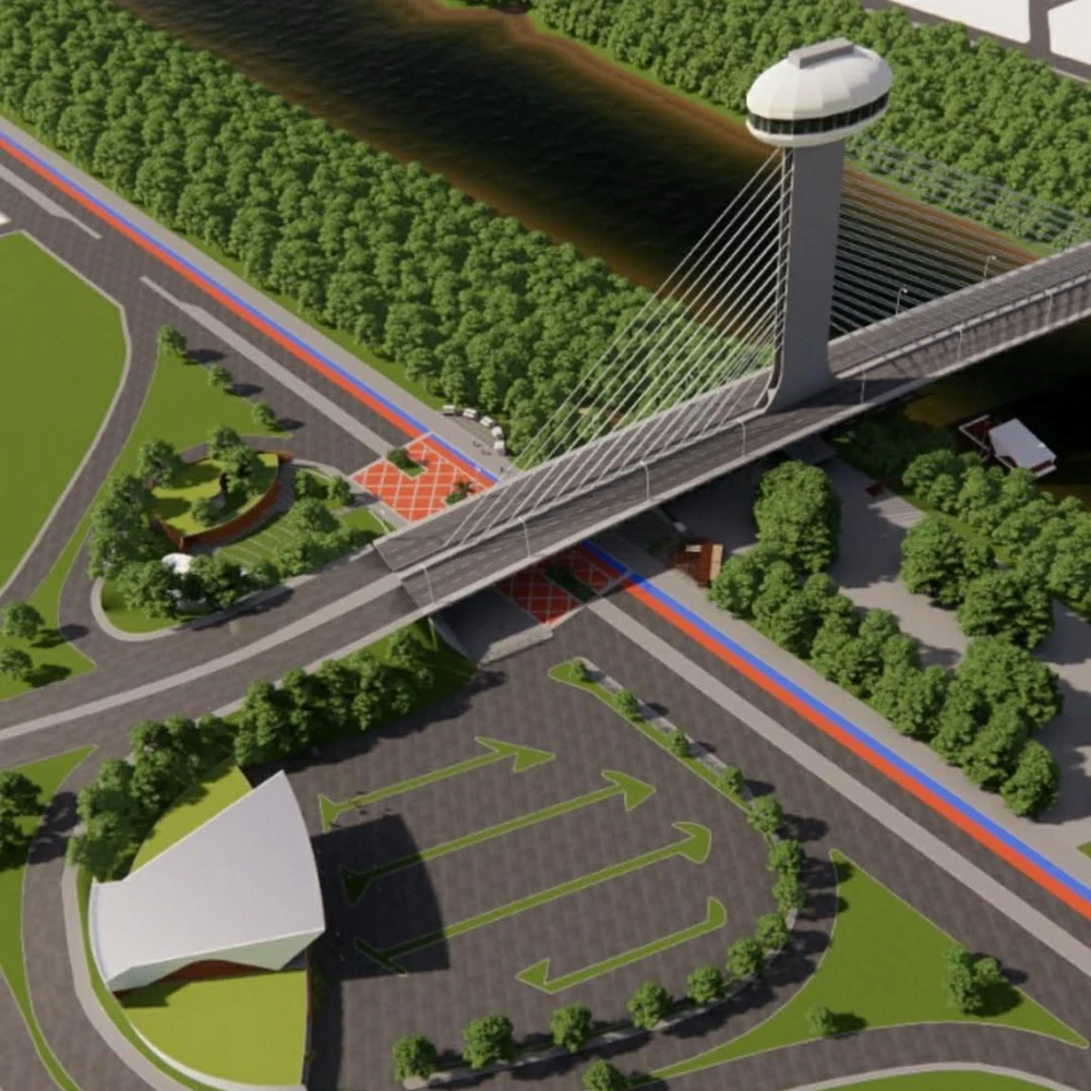 Novo complexo ponte estaiada Teresina projeto