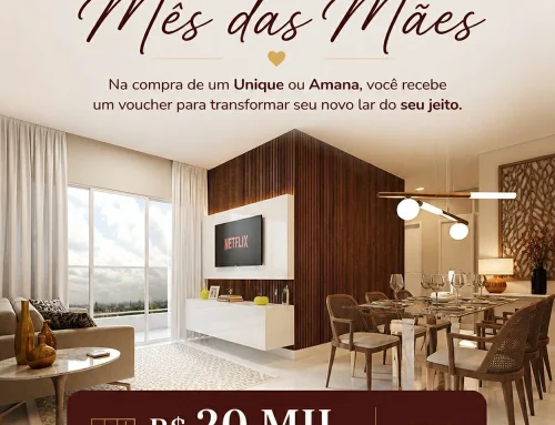Seu novo apartamento e R$ 20 mil em móveis projetados no mês das mães