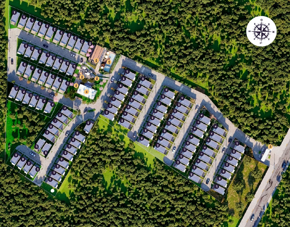 Condomínio Lumiere Residence com 105 casas duplex
