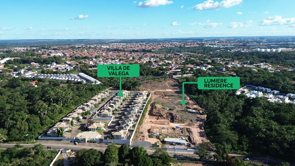 Localização do Lumiere Residence