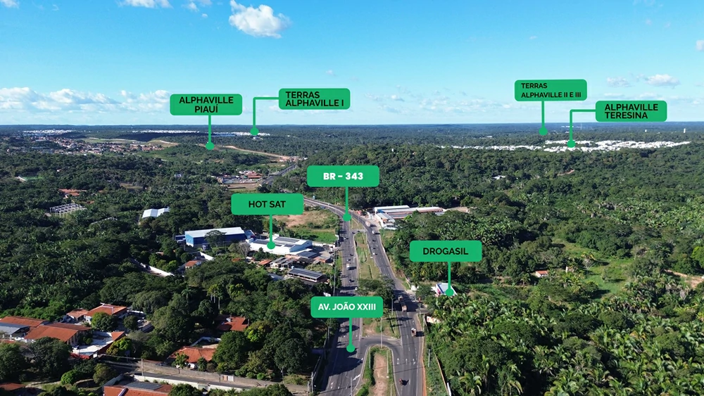 Região Alpha de Teresina (Foto: Meu Imobiliário)