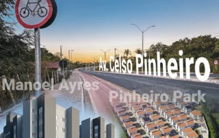 Casas e apartamentos na Av. Celso Pinheiro: Na Planta ou Pontos para morar!