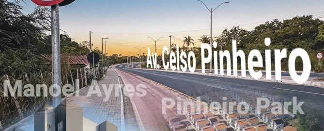Casas e apartamentos na Av. Celso Pinheiro: Na Planta ou Pontos para morar!