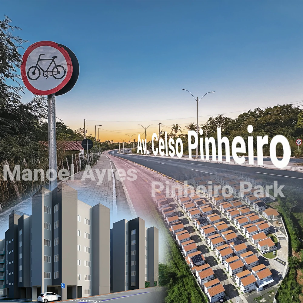 Casas e apartamentos na Av. Celso Pinheiro: Na Planta ou Pontos para morar!