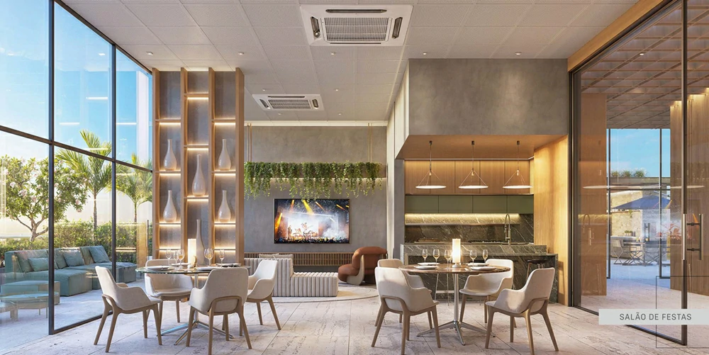 Rio Poty Offices e Residences: Salão de Festas